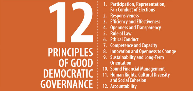12 Principles of Good Democratic Governance